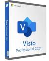 Microsoft VISIO 2021 PROFESSIONAL PLUS 32/64 BIT Licenza ESD  - Attivazione on-line